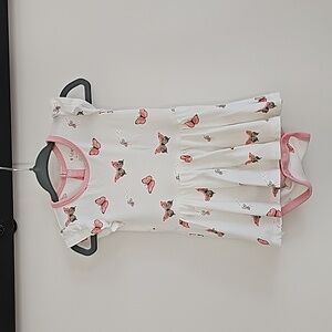 Kyte baby twirl bodysuit dress 6-12